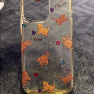 coach cats iPhone 13 Pro cases